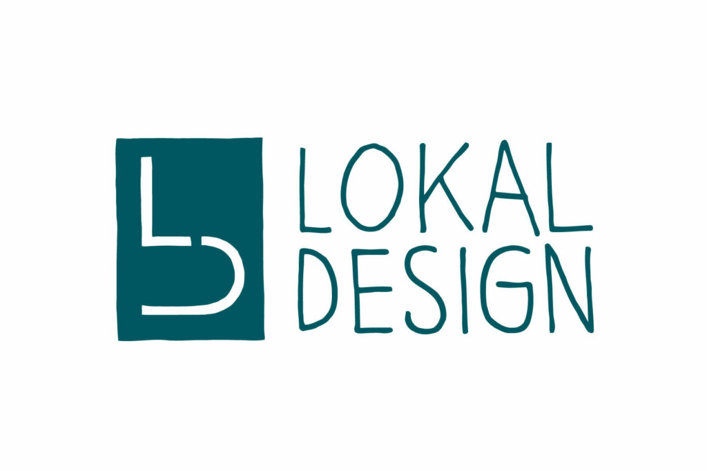 Logo von lokaldesign für Hamburger Designmöbel und Wohnaccessoires
