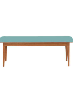 Hafenholz Beluga Bank in Türkis, robustes und gemütliches Sitzmöbelstück für Ihr Wohnzimmer