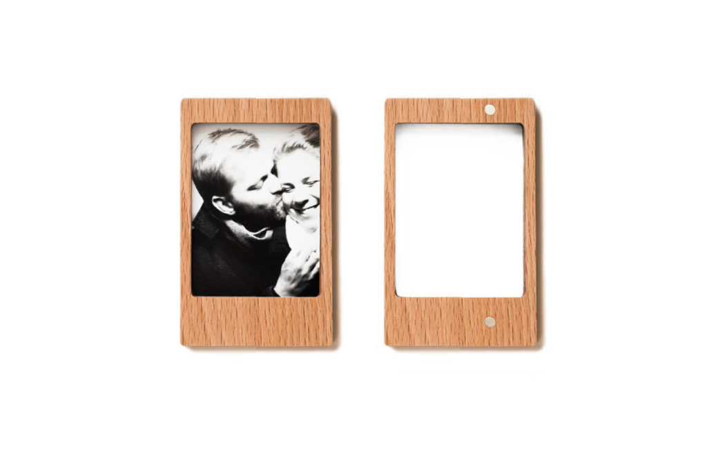 10 Mini Magnet-Bilderrahmen Für Kühlschrank - Schwarz & Weiß Set Für 8,4x5,5cm Fotos