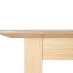 Eichefarbenes Möbelgestell aus lokalem Designmöbelangebot