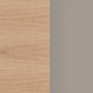 Eiche / Grau-Beige