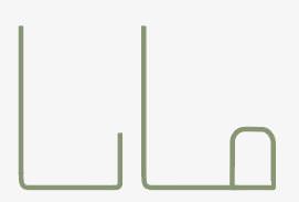 Grünes Liniendiagramm auf weißem Hintergrund als visueller Blickfang für Design-News