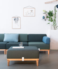 Modulares Sofa aus nachhaltigem Holz: Lokaldesign Hamburg für bewusste Einrichtung