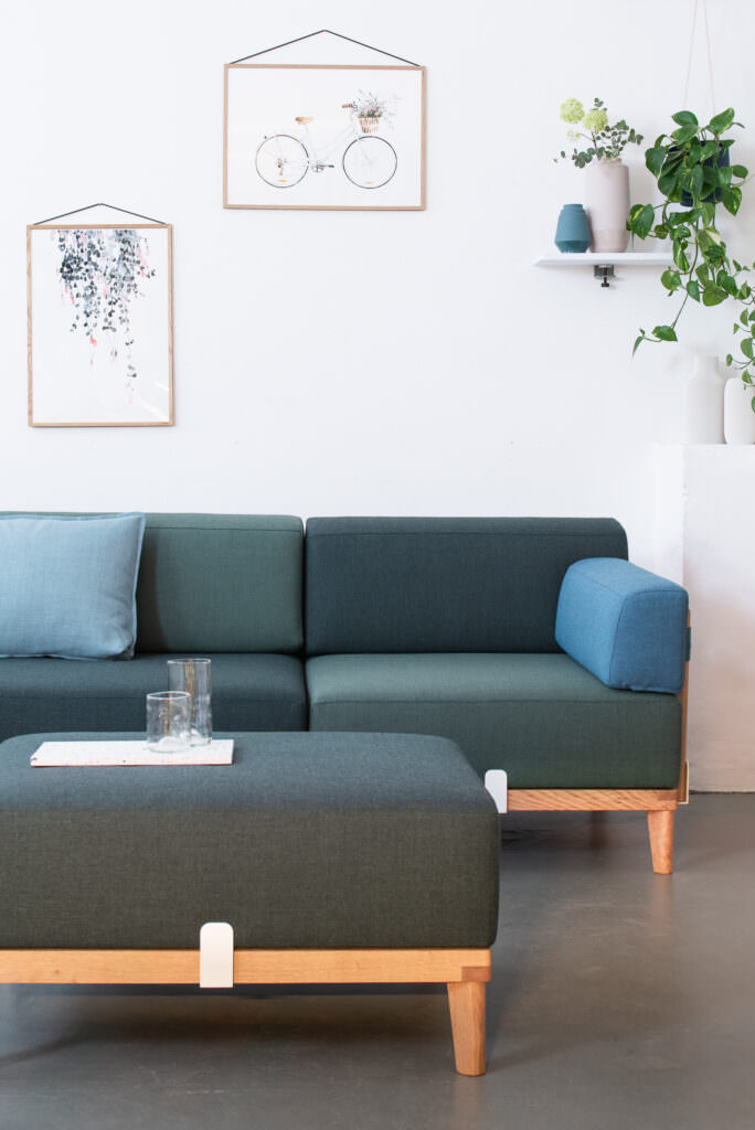 Modulares Holzsofa von Lokaldesign: Luxuriöser Komfort für Ihr Wohnzimmer