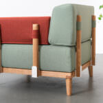 Lokaldesign Hamburg: Flexibles Holzsofa für moderne Wohnräume