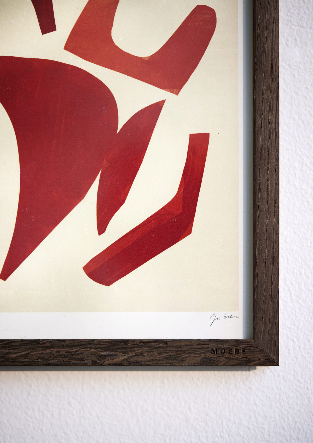 Holzrahmen in Smoked-Oak-Optik