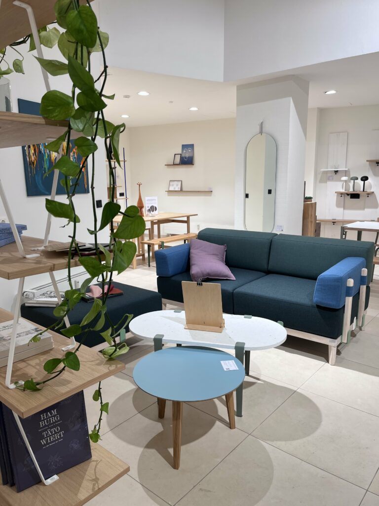 Bunte Sitzmöbel für das Wohnzimmer