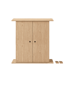 Minimalistischer Holzschrank aus Eichenholz