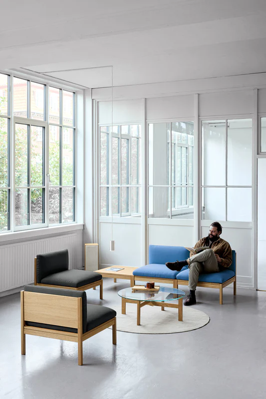 MOEBE 3-Sitzer Sofa mit Chaise Longue – Bequeme Lounge-Lösung
