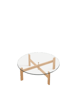 Round coffee table