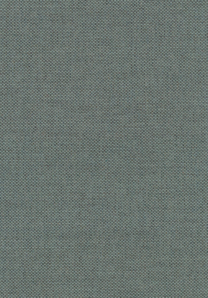Grüne, glänzende Textiloberfläche aus nachhaltigem Re-Wool für Designmöbel und Interior, modernes Wohnaccessoire